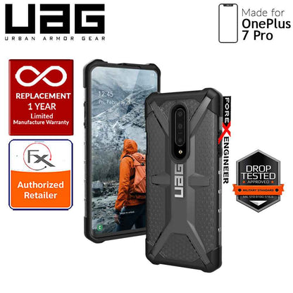 UAG Plasma for OnePlus 7 Pro - Feather-Light Rugged Military Drop Tested - Ash