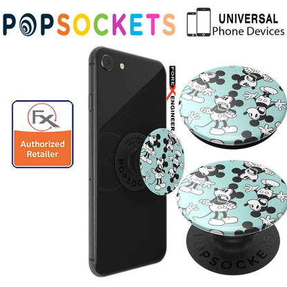 PopSockets PopGrip Disney Mickey Mint Pattern - Glossy Print with swappable top