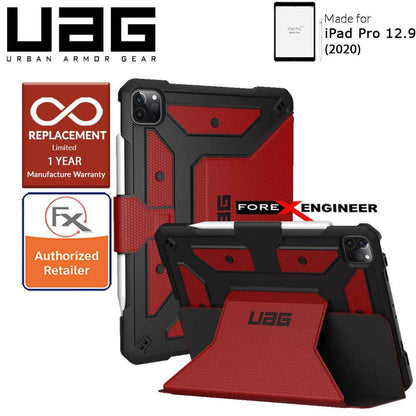 UAG Metropolis for iPad Pro 12.9 4th Gen 2020 - Magma Color ( Barcode: 812451034752 )