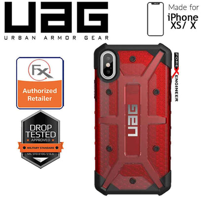UAG Plasma for iPhone X - Xs Feather-Light Rugged & Military Drop Tested - Magma