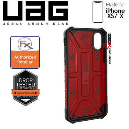 UAG Plasma for iPhone X - Xs Feather-Light Rugged & Military Drop Tested - Magma
