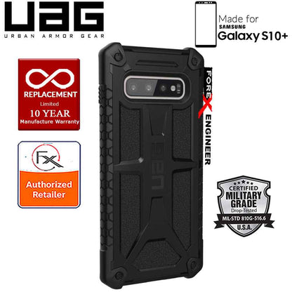 UAG Monarch for Samsung Galaxy S10+ - S10 Plus - Rugged Military Drop Tested - Black