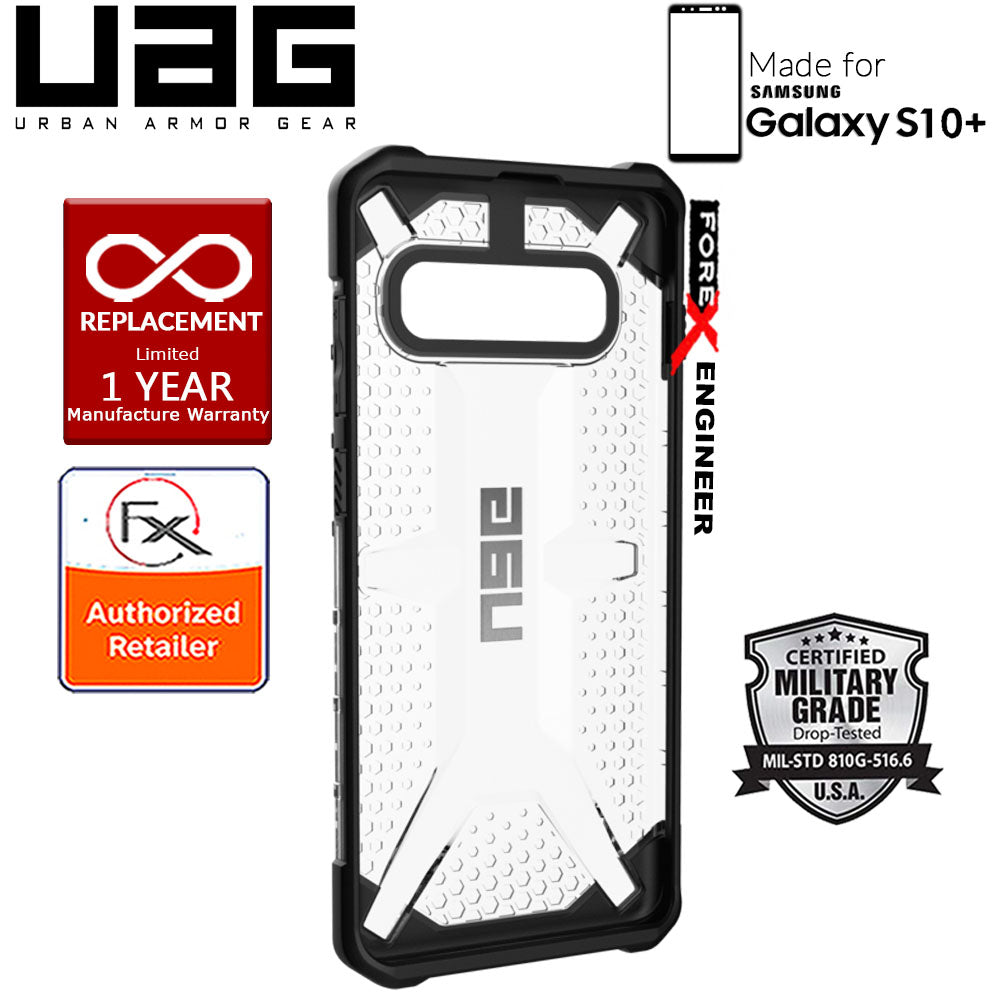 UAG Plasma for Samsung Galaxy S10+ - S10 Plus - Feather-Light Military Drop Tested - Ice