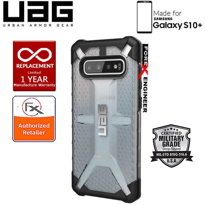 UAG Plasma for Samsung Galaxy S10+ - S10 Plus - Feather-Light Military Drop Tested - Ice