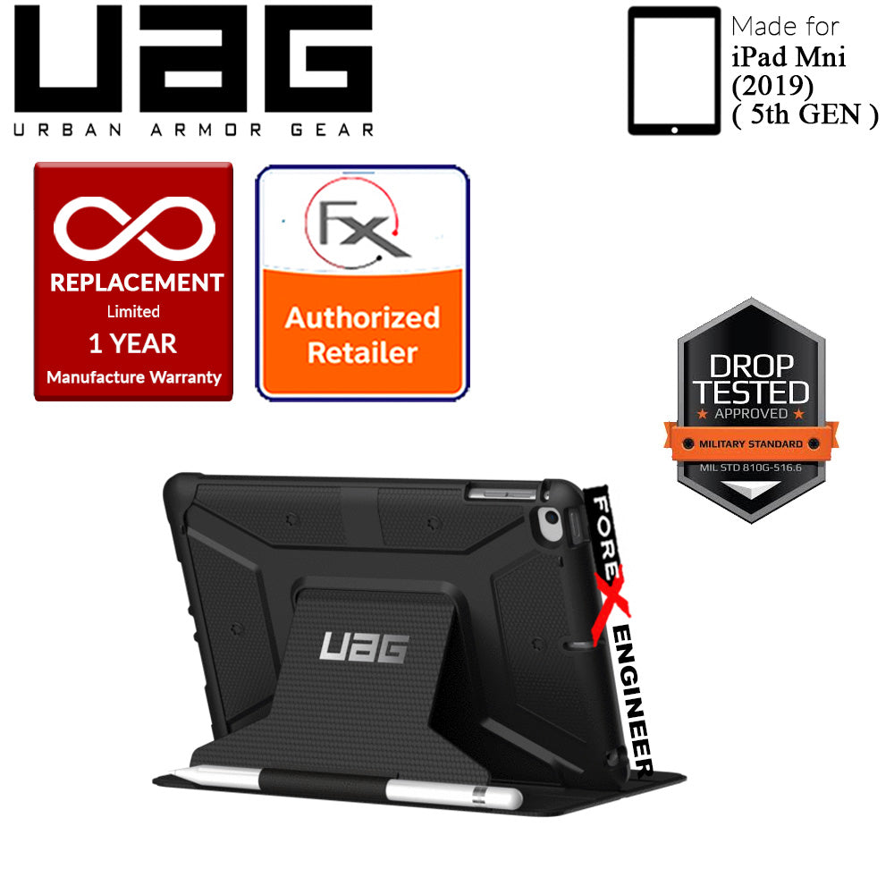 [READY STOCK] UAG Metropolis for iPad Mini 2019 ( 5th Gen ) Feather-Light Rugged - Military Drop Tested iPad Case - Black