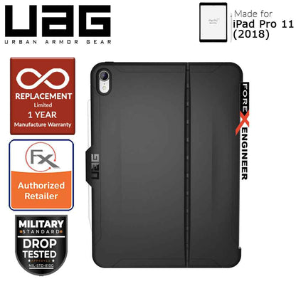 UAG Scout Series for iPad Pro 11 inch 2018 - Compatible with Smart Keyboard Folio - Black