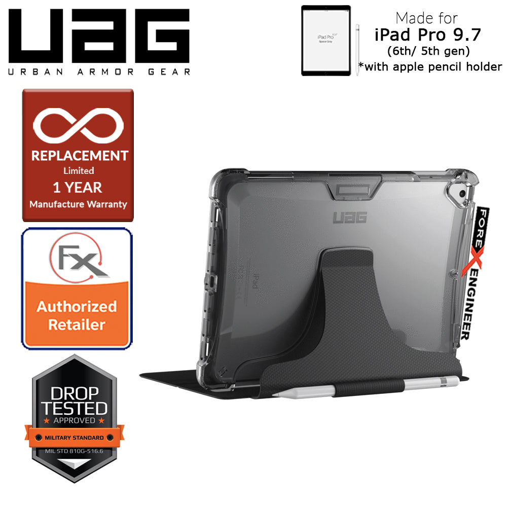 UAG Plyo Case for iPad 9.7 inch ( 6th & 5th Gen ) with Apple Pencil Holder - Ice