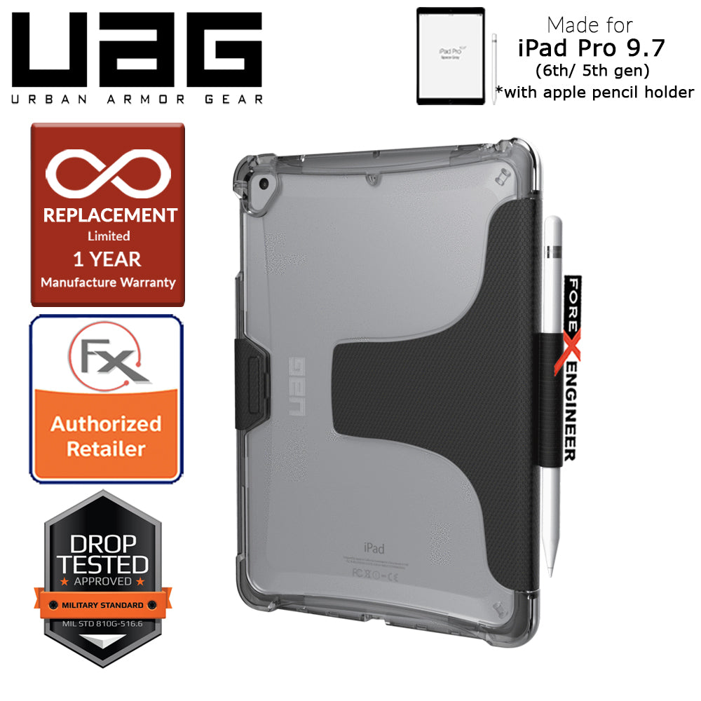 UAG Plyo Case for iPad 9.7 inch ( 6th & 5th Gen ) with Apple Pencil Holder - Ice