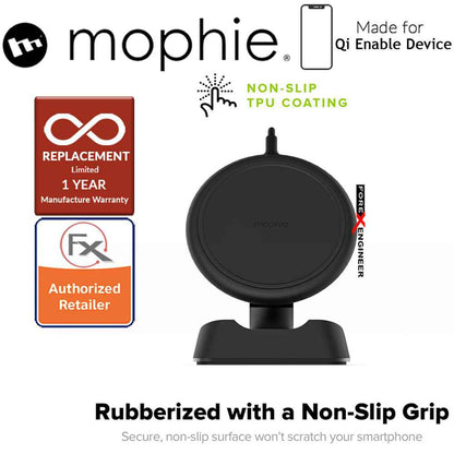 Mophie  Charge Stream Desk Stand - Universal Wireless up to 10W of power for fast-charging speeds (wireless charging station)