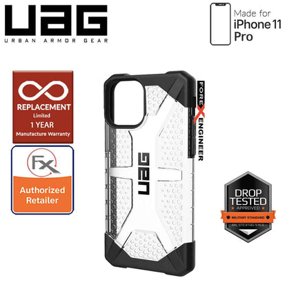 UAG Plasma for iPhone 11 Pro - Feather Light Rugged & Military Drop Tested - Ice
