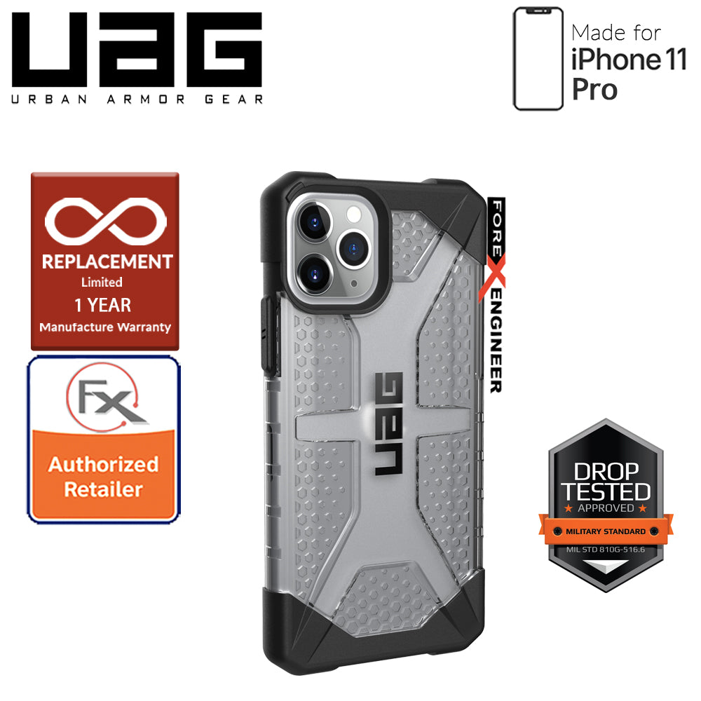 UAG Plasma for iPhone 11 Pro - Feather Light Rugged & Military Drop Tested - Ice