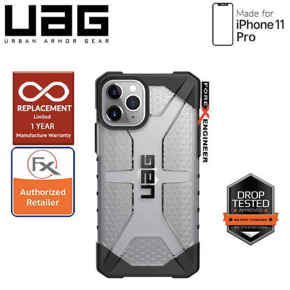 UAG Plasma for iPhone 11 Pro - Feather Light Rugged & Military Drop Tested - Ice