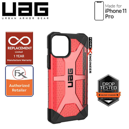 UAG Plasma for iPhone 11 Pro - Feather Light Rugged & Military Drop Tested - Magma