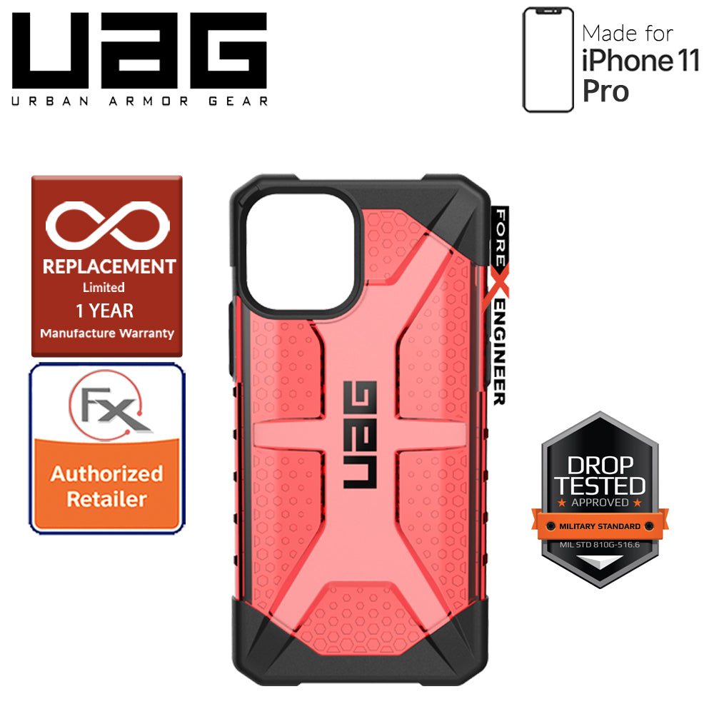 UAG Plasma for iPhone 11 Pro - Feather Light Rugged & Military Drop Tested - Magma