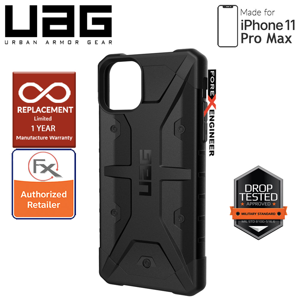 UAG Pathfinder for iPhone 11 Pro Max - Feather Light Rugged & Military Drop Tested - Black
