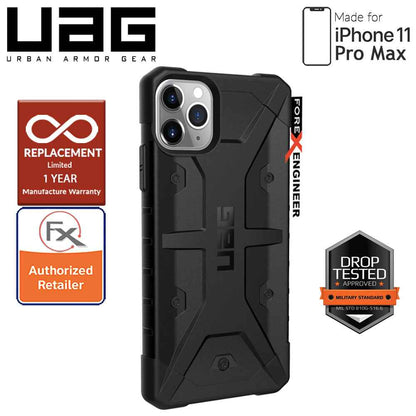 UAG Pathfinder for iPhone 11 Pro Max - Feather Light Rugged & Military Drop Tested - Black