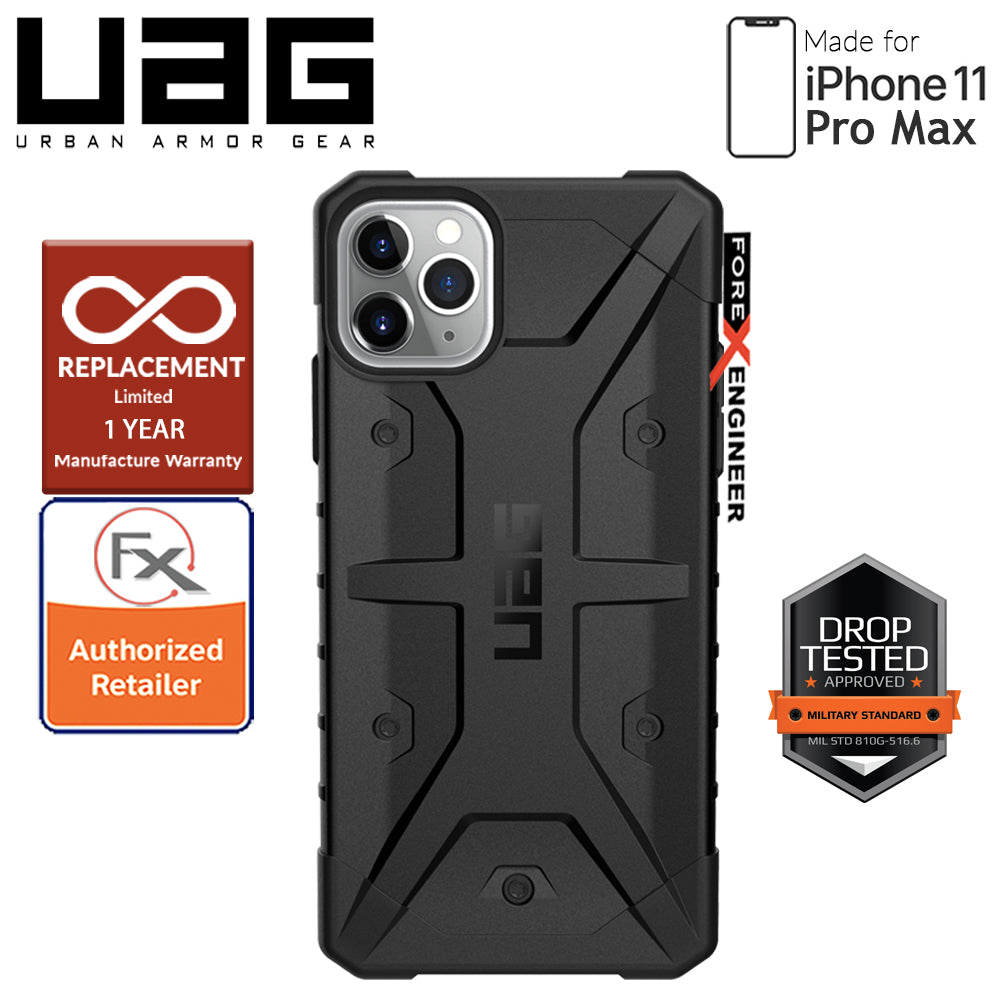 UAG Pathfinder for iPhone 11 Pro Max - Feather Light Rugged & Military Drop Tested - Black