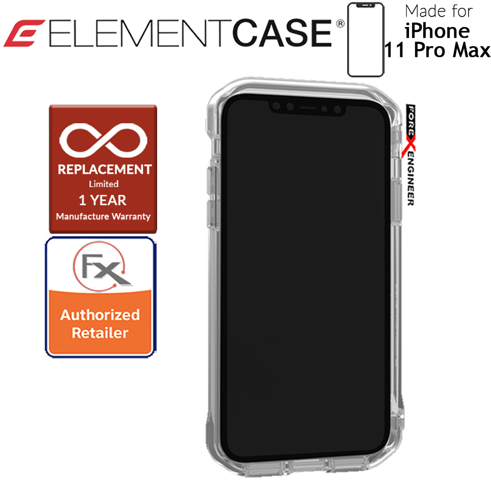 Element Case Rail for iPhone 11 Pro Max (Clear-Clear)