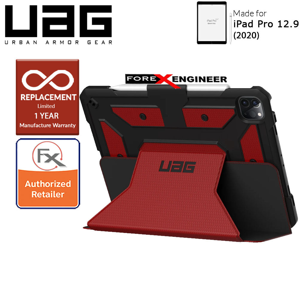 UAG Metropolis for iPad Pro 12.9 4th Gen 2020 - Magma Color ( Barcode: 812451034752 )