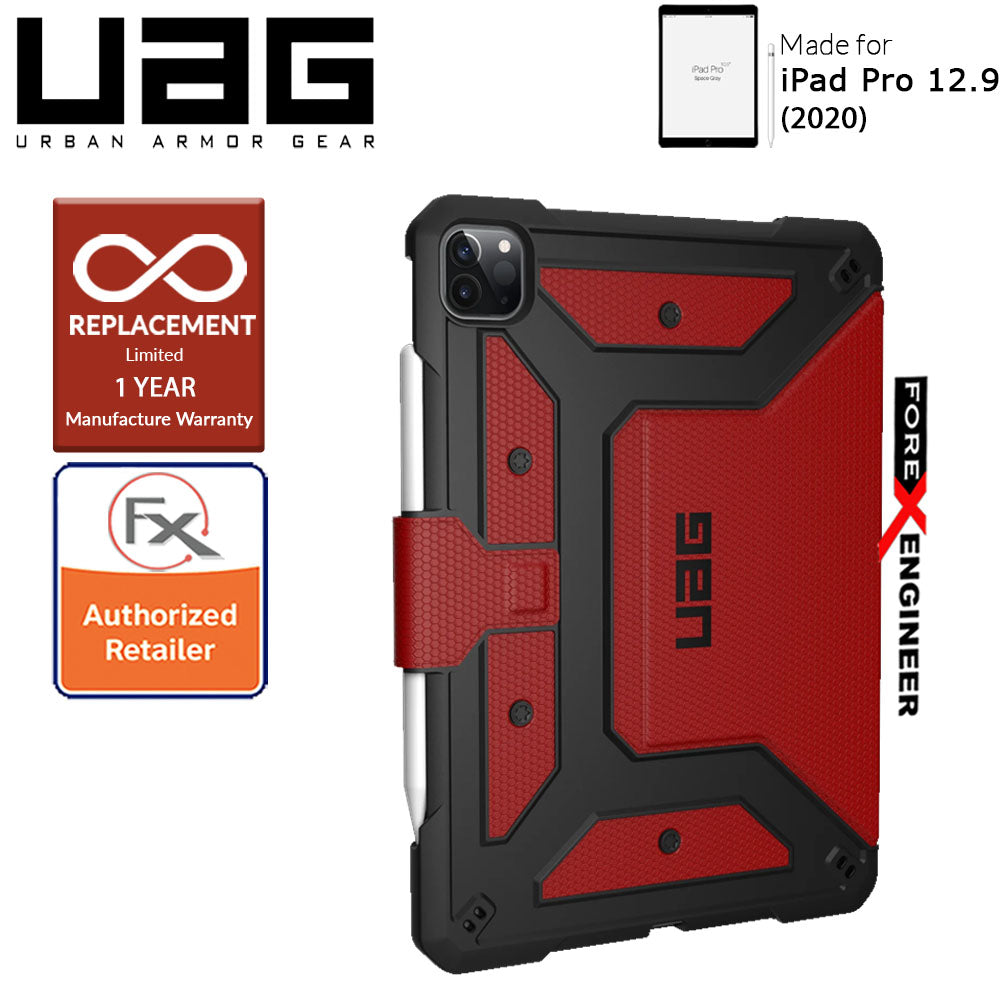 UAG Metropolis for iPad Pro 12.9 4th Gen 2020 - Magma Color ( Barcode: 812451034752 )