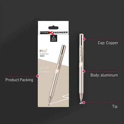 Adonit Jot Pro 4.0 ( Gold ) Compatible for All Touchscreens