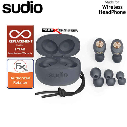 Sudio TOLV True Wireless Earbuds - Instant pairing - Anthracite-Copper  Color ( Barcode : 7350071383667 )