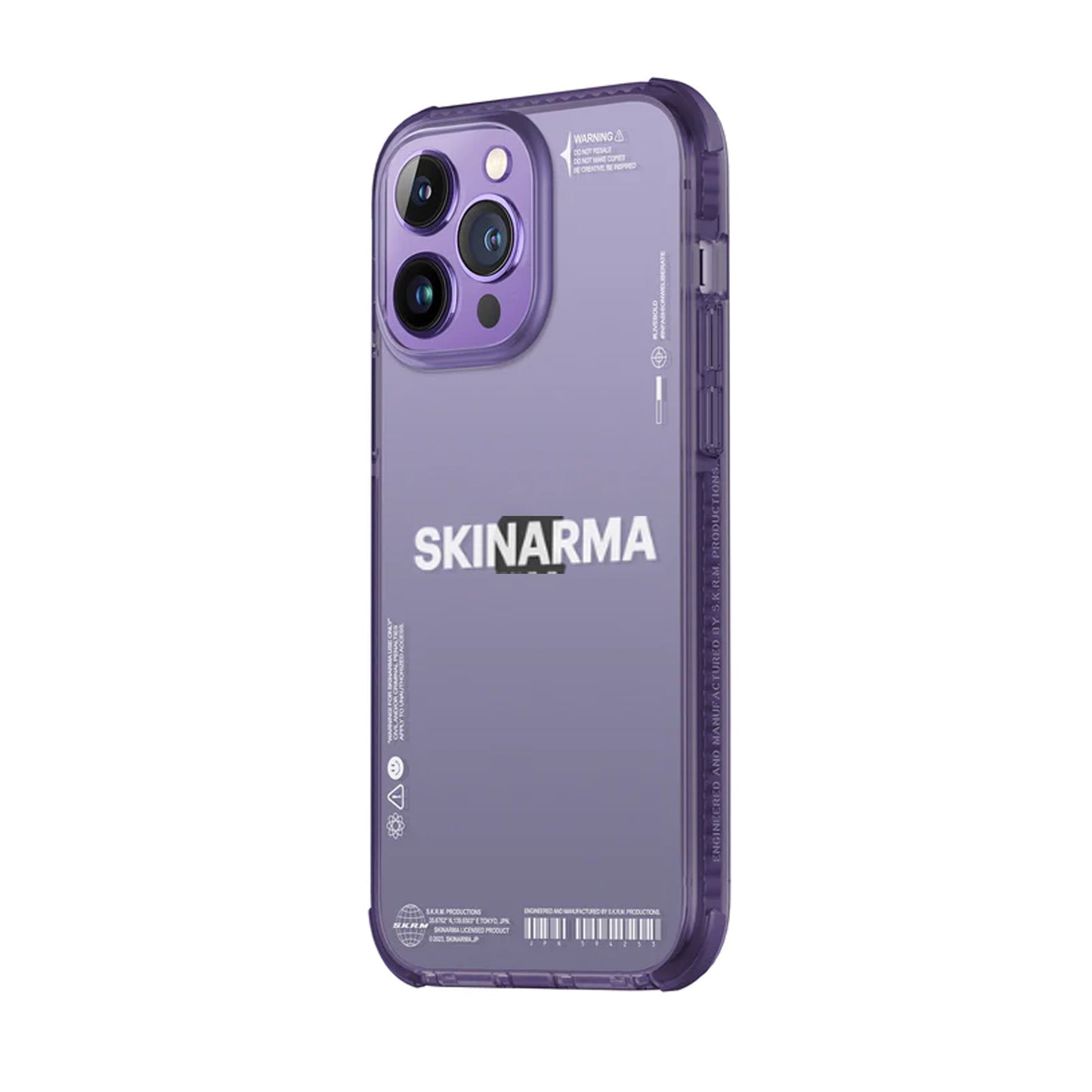 [ONLINE ONLY] Skinarma Iro for iPhone 14 Pro - Purple ( Barcode: 8886461242768 )