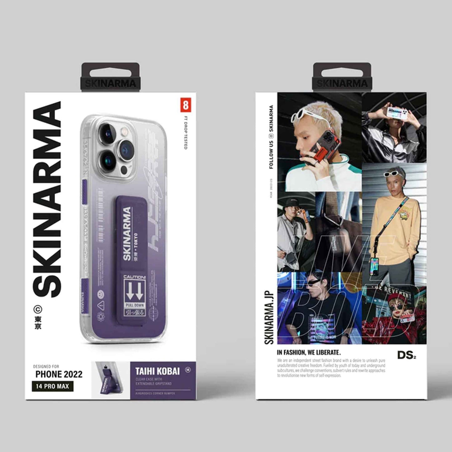 [ONLINE ONLY] Skinarma Taihi Kobai for iPhone 14 - Purple ( Barcode: 8886461242225 )