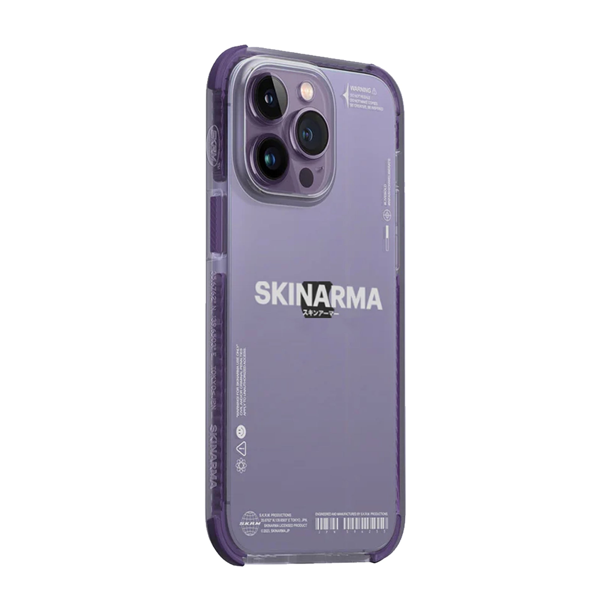 [ONLINE ONLY] Skinarma Iro for iPhone 14 - Purple ( Barcode: 8886461242706 ) - Forexengineer -Malaysia- 8886461242706