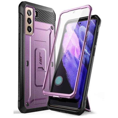 Supcase Unicorn Beetle Pro Rugged Case for Samsung Galaxy S21 - Metallic Purple (Barcode: 843439135949 )