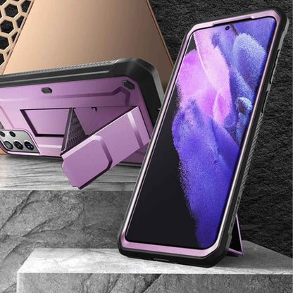 Supcase Unicorn Beetle Pro Rugged Case for Samsung Galaxy S21 Ultra - Metallic Purple (Barcode: 843439136021 )