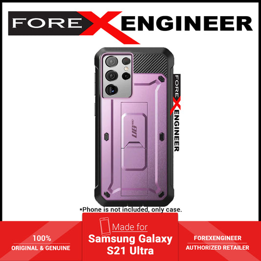 Supcase Unicorn Beetle Pro Rugged Case for Samsung Galaxy S21 Ultra - Metallic Purple (Barcode: 843439136021 )