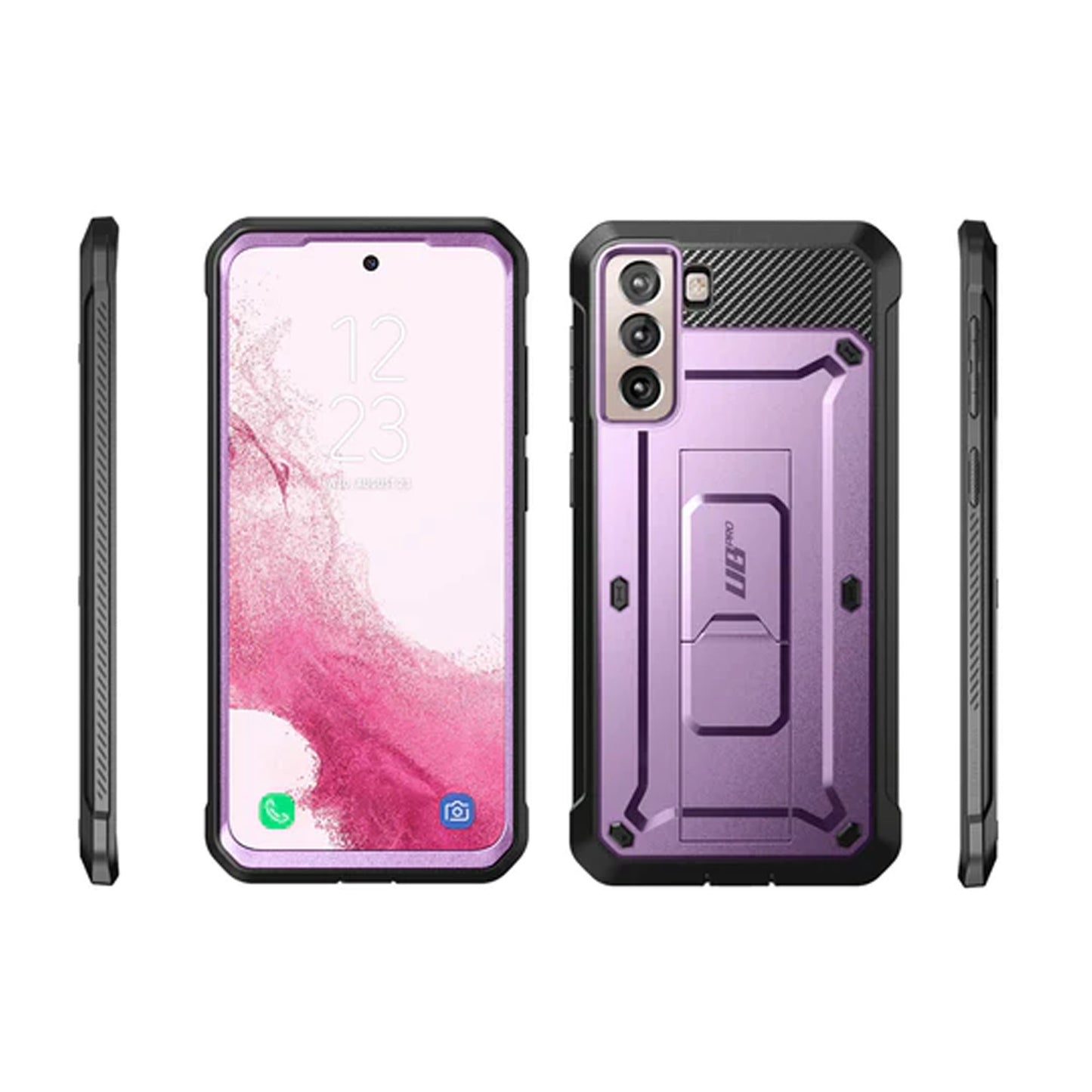 Supcase Unicorn Beetle Pro Rugged Case for Samsung Galaxy S22 - Metallic Purple (Barcode: 843439116108 ) - Forexengineer -Malaysia- 843439116108