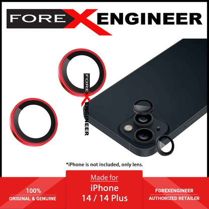 Amazingthing Lens Protector for iPhone 14 - 14 Plus - Red (Barcode: 4892878076029 )