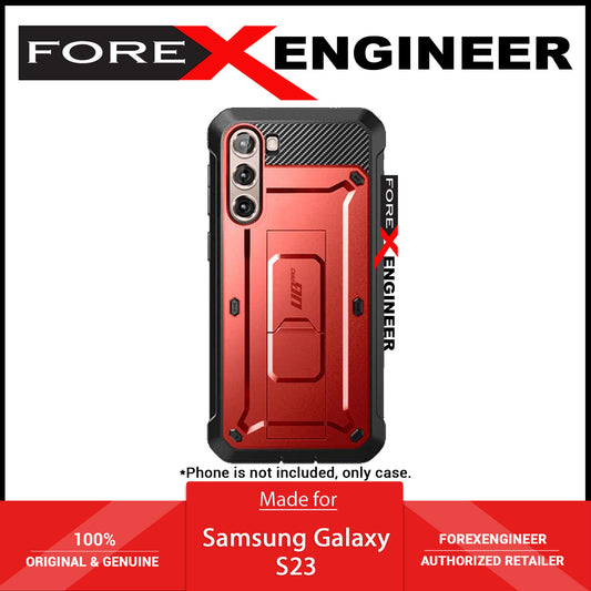 [ONLINE EXCLUSIVE] Supcase Unicorn Beetle PRO for Samsung Galaxy S23 (Without built-in Screen Protector) - Metallic Red (Barcode : 843439121324 )