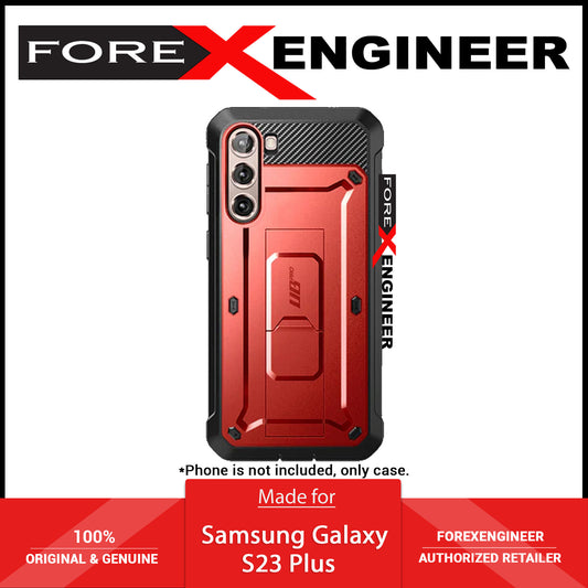 [ONLINE EXCLUSIVE] Supcase Unicorn Beetle PRO for Samsung Galaxy S23+ - S23 Plus (Without built-in Screen Protector) - Metallic Red (Barcode : 843439121409 )