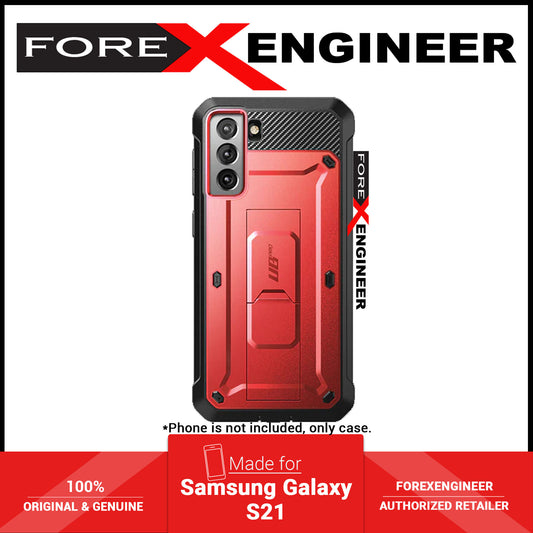 Supcase Unicorn Beetle Pro Rugged Case for Samsung Galaxy S21 - Metallic Red (Barcode: 843439135925 )
