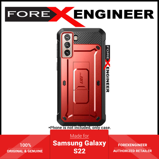Supcase Unicorn Beetle Pro Rugged Case for Samsung Galaxy S22 - Metallic Red (Barcode: 843439116092 )