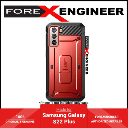 Supcase Unicorn Beetle Pro Rugged Case for Samsung Galaxy S22 Plus - Metallic Red (Barcode: 843439116221 )