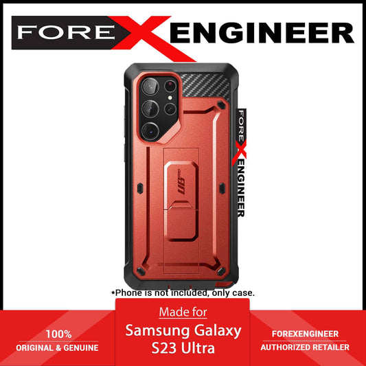 [ONLINE EXCLUSIVE] Supcase Unicorn Beetle PRO for Samsung Galaxy S23 Ultra (Without built-in Screen Protector) - Metallic Red (Barcode : 843439121553 )