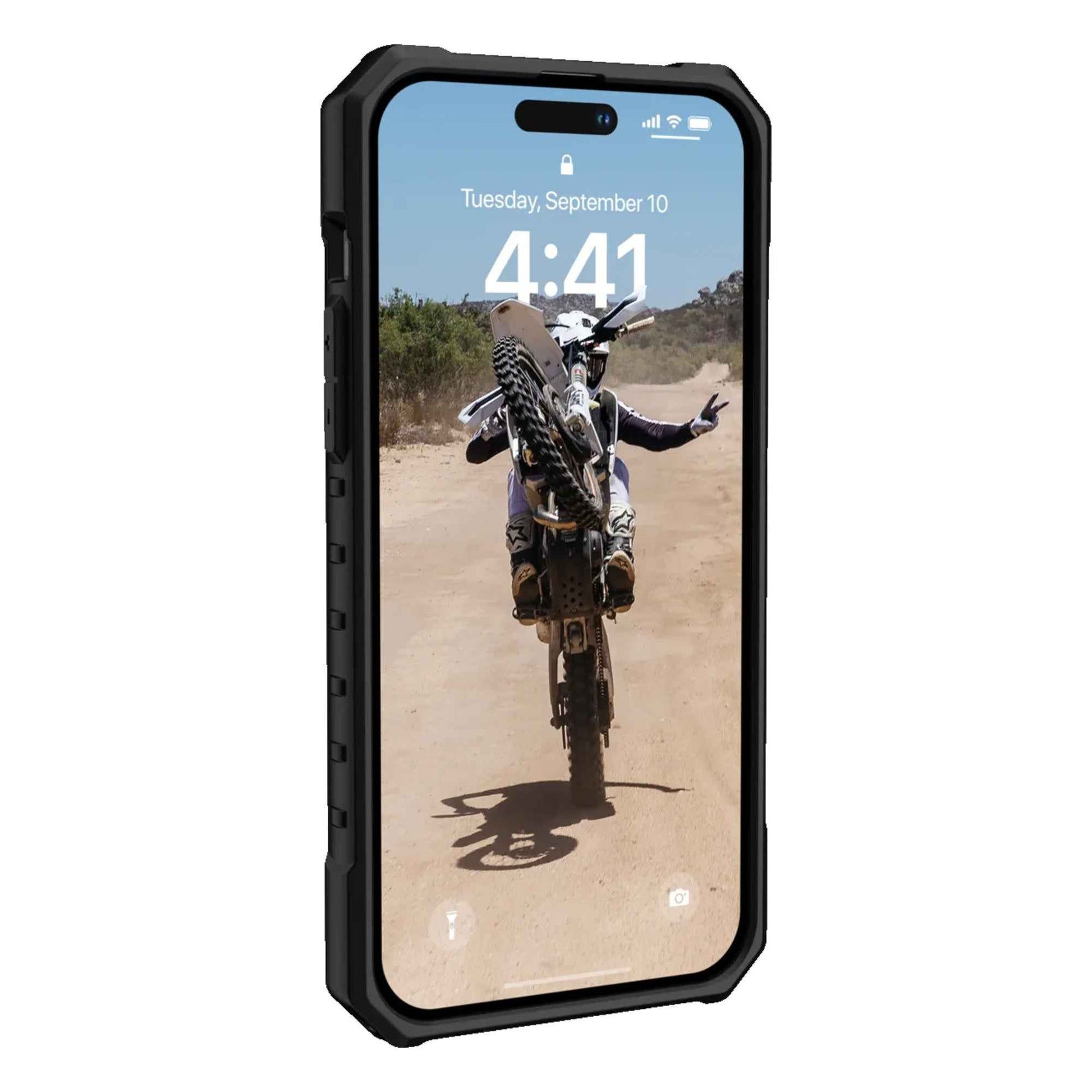 UAG Pathfinder Magsafe for iPhone 14 Pro Max - Silver