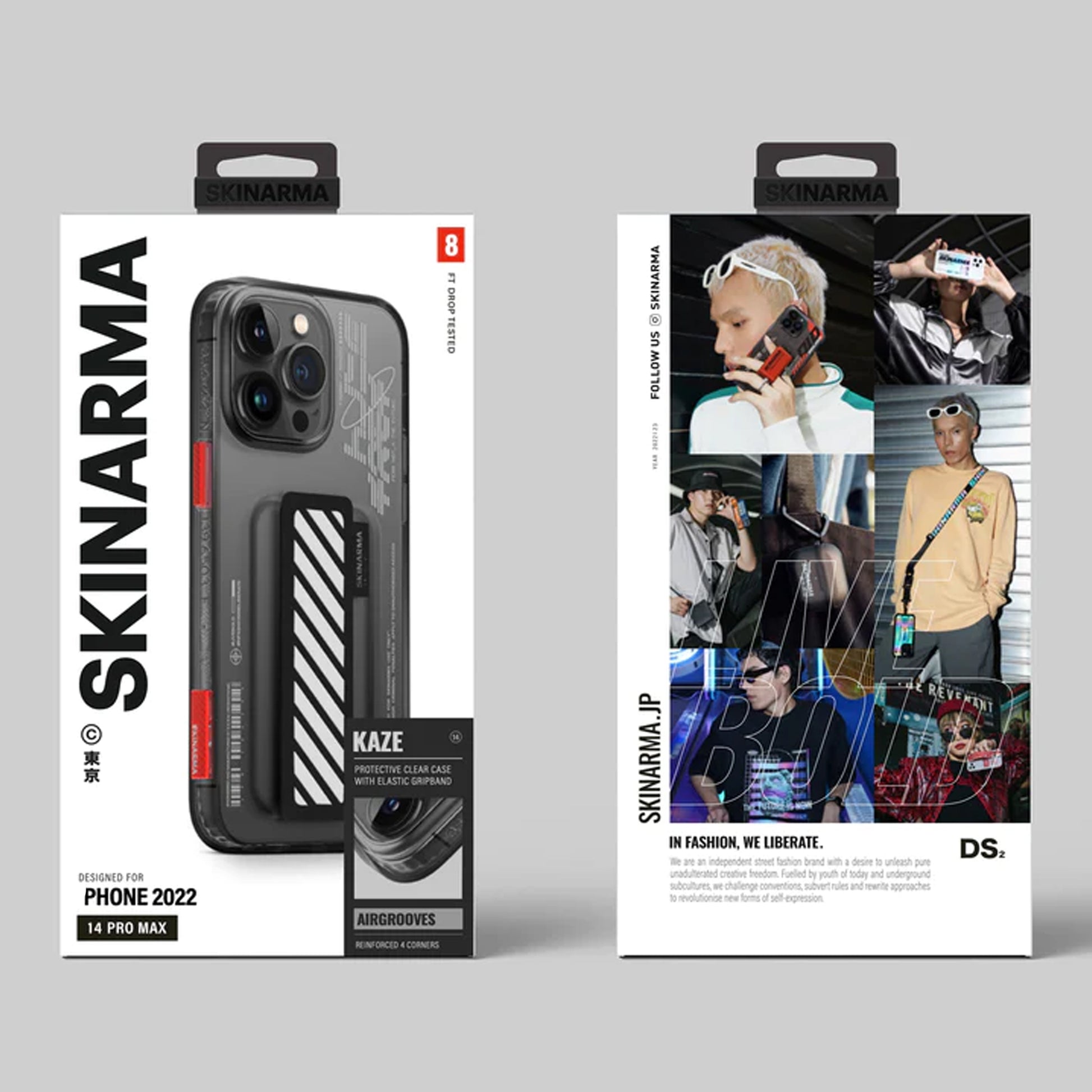 [ONLINE ONLY] Skinarma Kaze for iPhone 14 Pro - Smoke ( Barcode: 8886461242065 ) - Forexengineer -Malaysia- 8886461242065