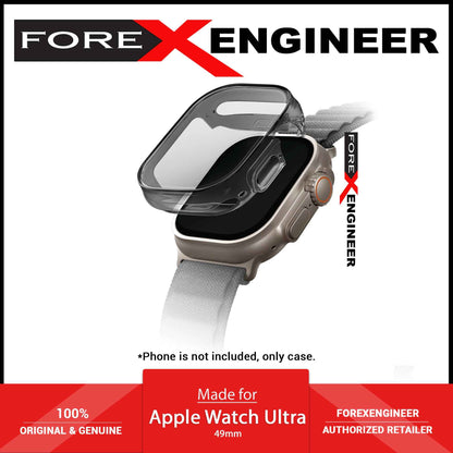 UNIQ Garde Case for Apple Watch Ultra 49mm with build in screen protection - Smoked (Tinted Grey)