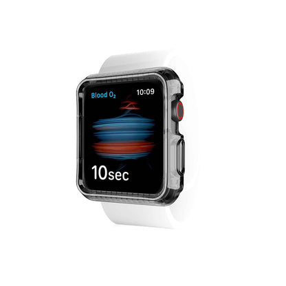 ITSKINS Spectrum Clear Case for Apple Watch ( 45mm - 44mm ) Series 8 - SE2 - 7 - 6 - SE - 5 - 4 - Smoke (Barcode: 4894465190477 )