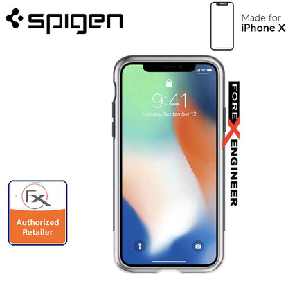 Spigen Classic C1 for iPhone X [10th Anniversary Limited Edition] with Air Cushion Technology - Graphite - Forexengineer-malaysia