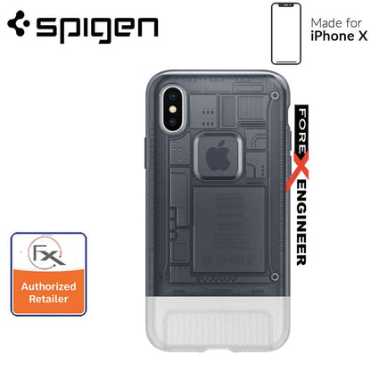 Spigen Classic C1 for iPhone X [10th Anniversary Limited Edition] with Air Cushion Technology - Graphite - Forexengineer-malaysia