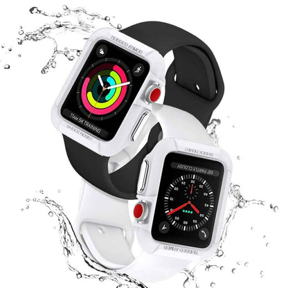 Spigen Rugged Armor for Apple Watch Series 3 - 2 - 1 (42mm) Protection Case - White - Forexengineer-malaysia