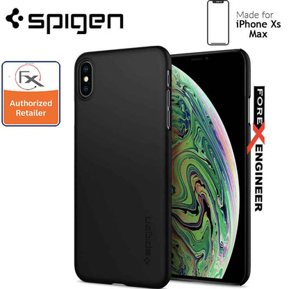 Spigen Thin Fit for iPhone Xs Max - Black - Forexengineer-malaysia
