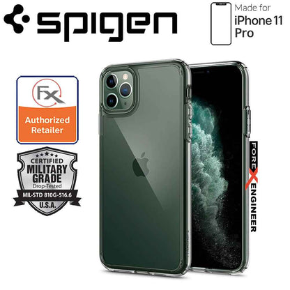 [RACKV2_CLEARANCE] Spigen Ultra Hybrid  for iPhone 11 Pro - Clear