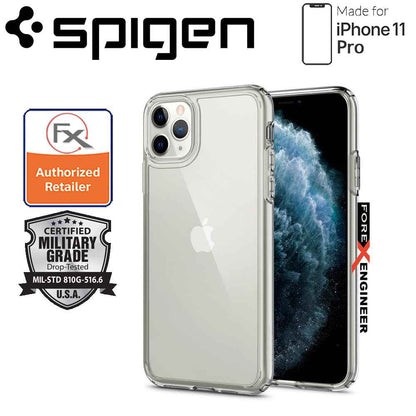 [RACKV2_CLEARANCE] Spigen Ultra Hybrid  for iPhone 11 Pro - Clear